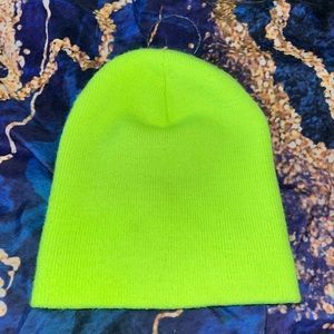 Safety Lime Green Beanie